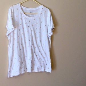 Gap Factory XXL scoop neck t shirt